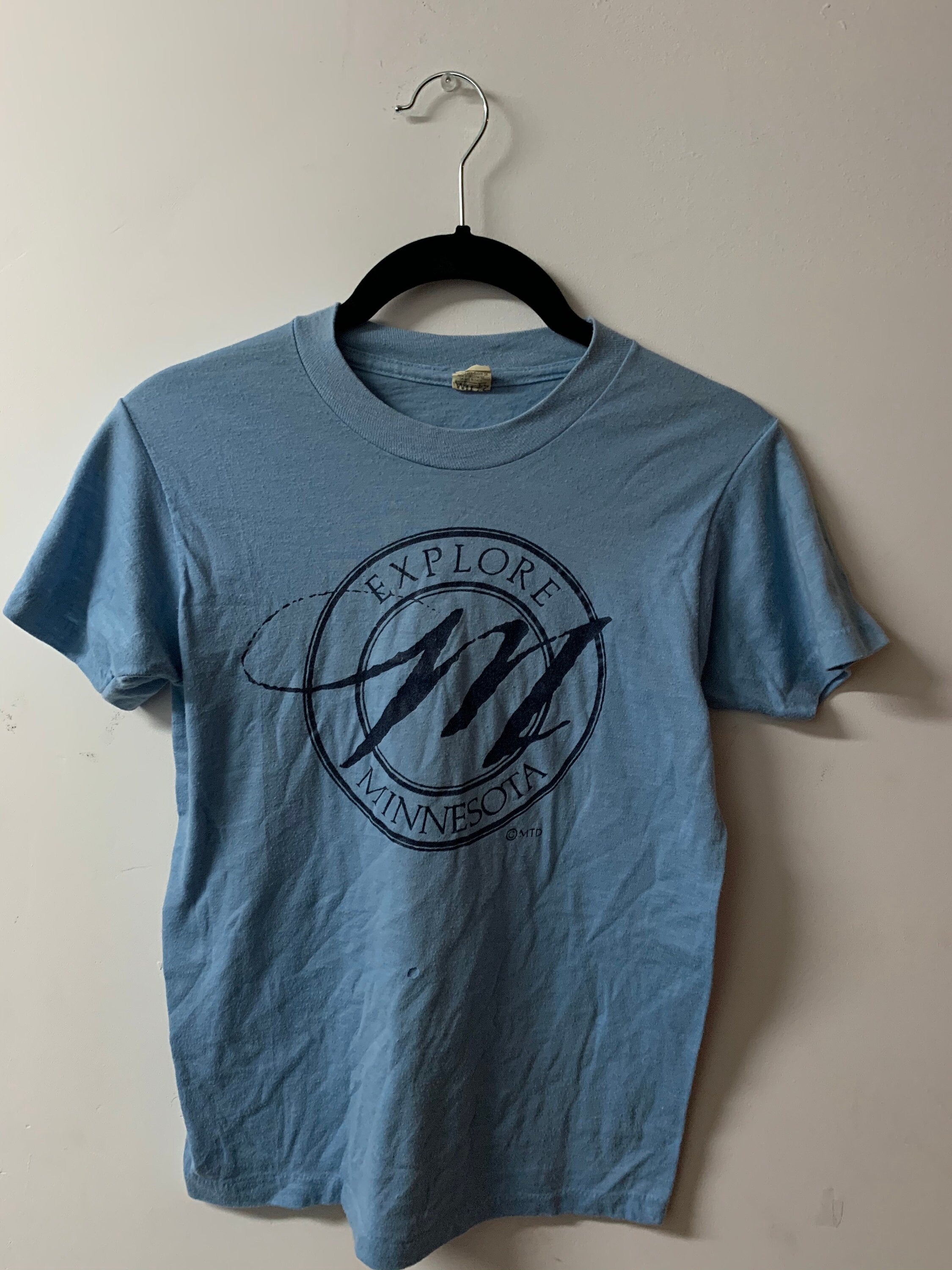 Vintage 1980s Explore Minnesota Souvenir T-Shirt