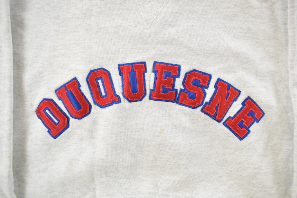 Vintage 1990s Duquesne University Crewneck Sweatshirt Mens L