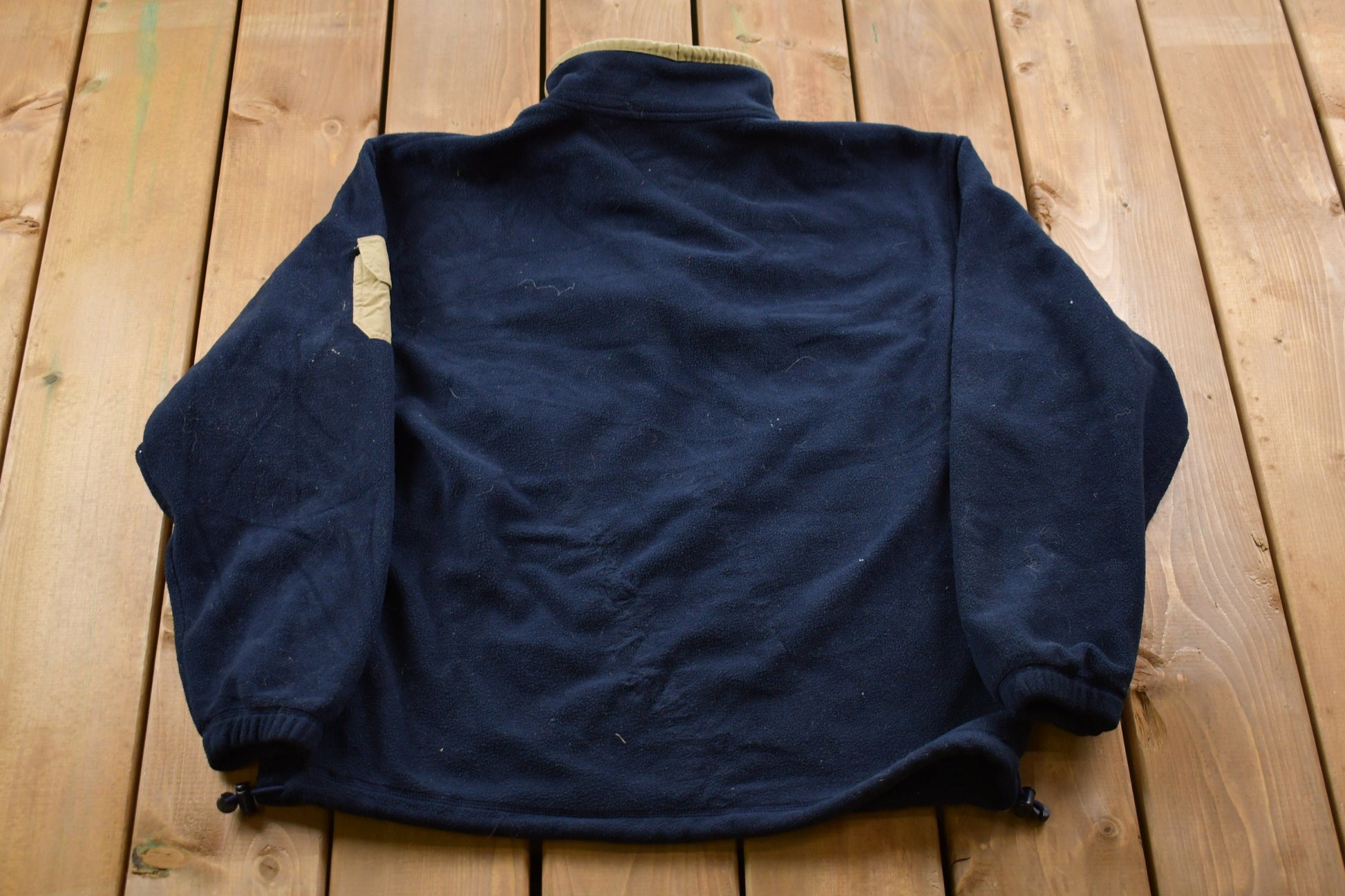 Vintage 1990s Tommy Hilfiger Quarter Zip Fleece Sweater