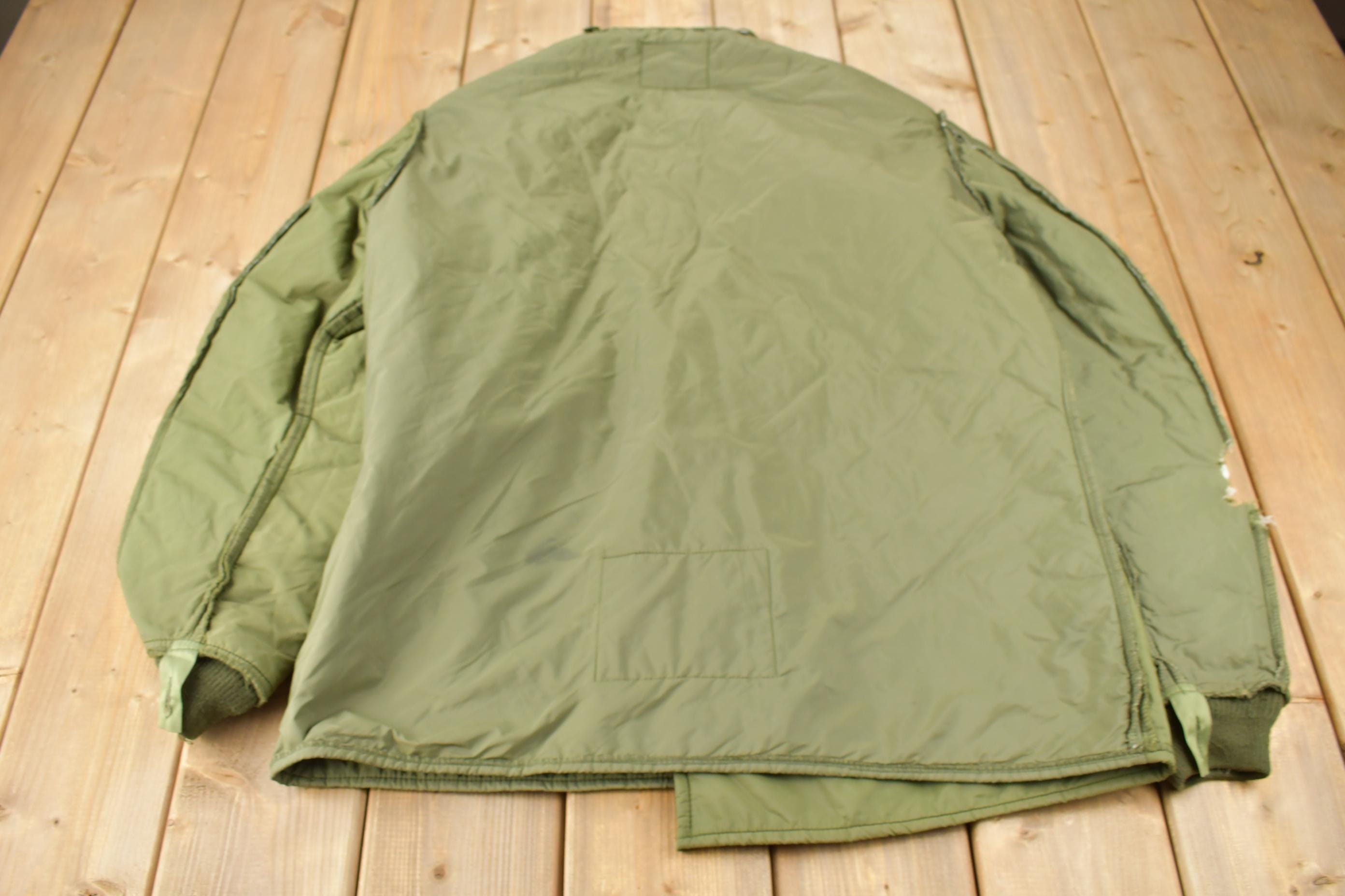 Vintage 1989 Military GS MK Og-107 Combat Jacket Liner