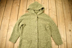 Vintage 1990s Button Up Fleece Hoodie