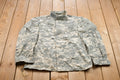 Vintage Military Digital Camo Button Up Shirt