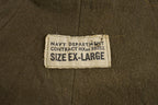 Vintage 1940s Navy Deck Bib Overalls WWII
