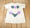 Vintage 1990s Bikini Body Graphic Single Stitch Graphic T Shirt Made In USA