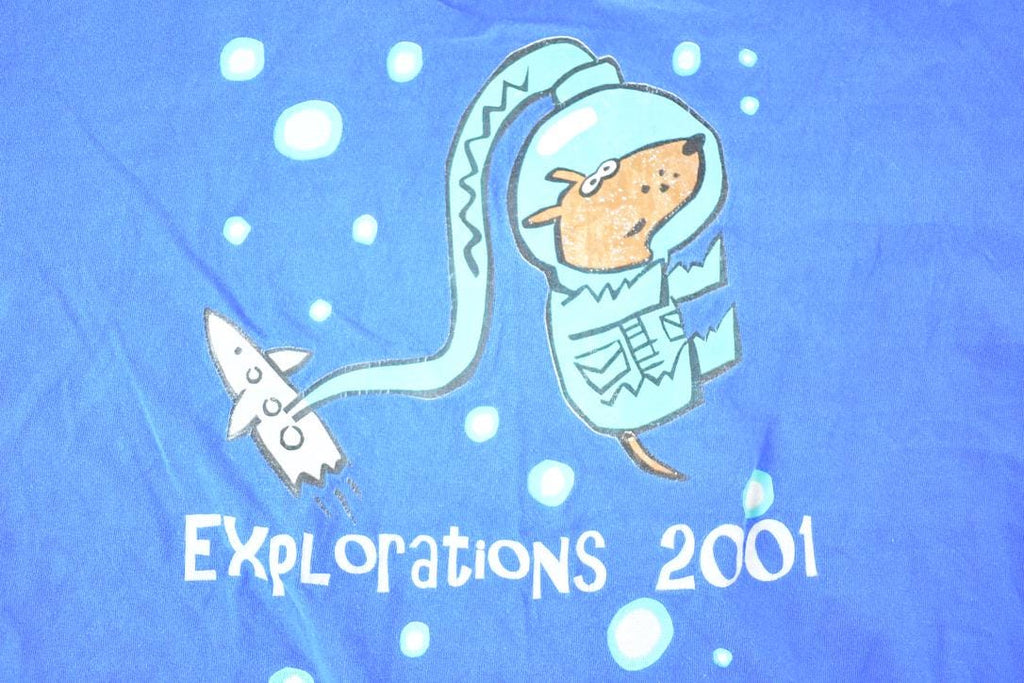 Vintage 2001 Explorations Souvenir T-Shirt Men's L