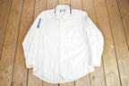 Vintage 1990s Wrangler Western Shirts Embroidered Blank Button Up Shirt