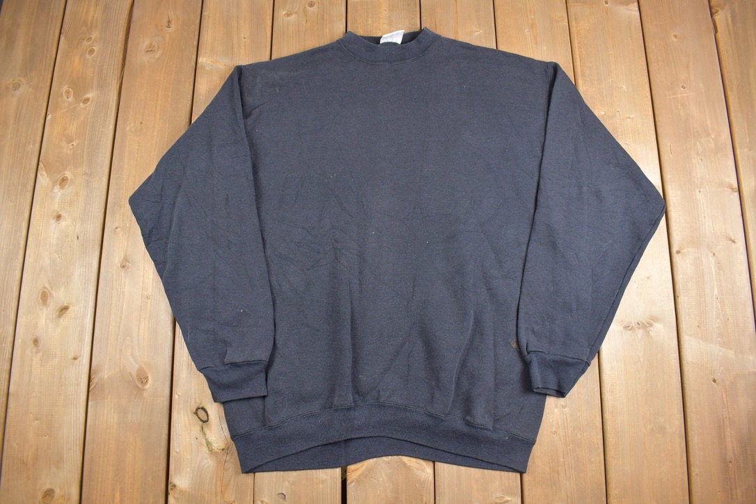 Vintage 1990s Blank Tultex Maximum Sweats Crewneck Sweatshirt