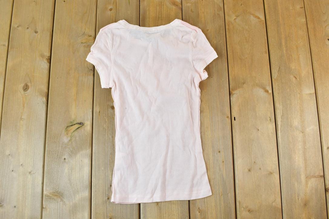 Women Vintage Deadstock Vigoss Y2K T-Shirt / Vigoss Grunge Skull Print / Contrast Stitch / Internet Famous Clothing / Over Dyed