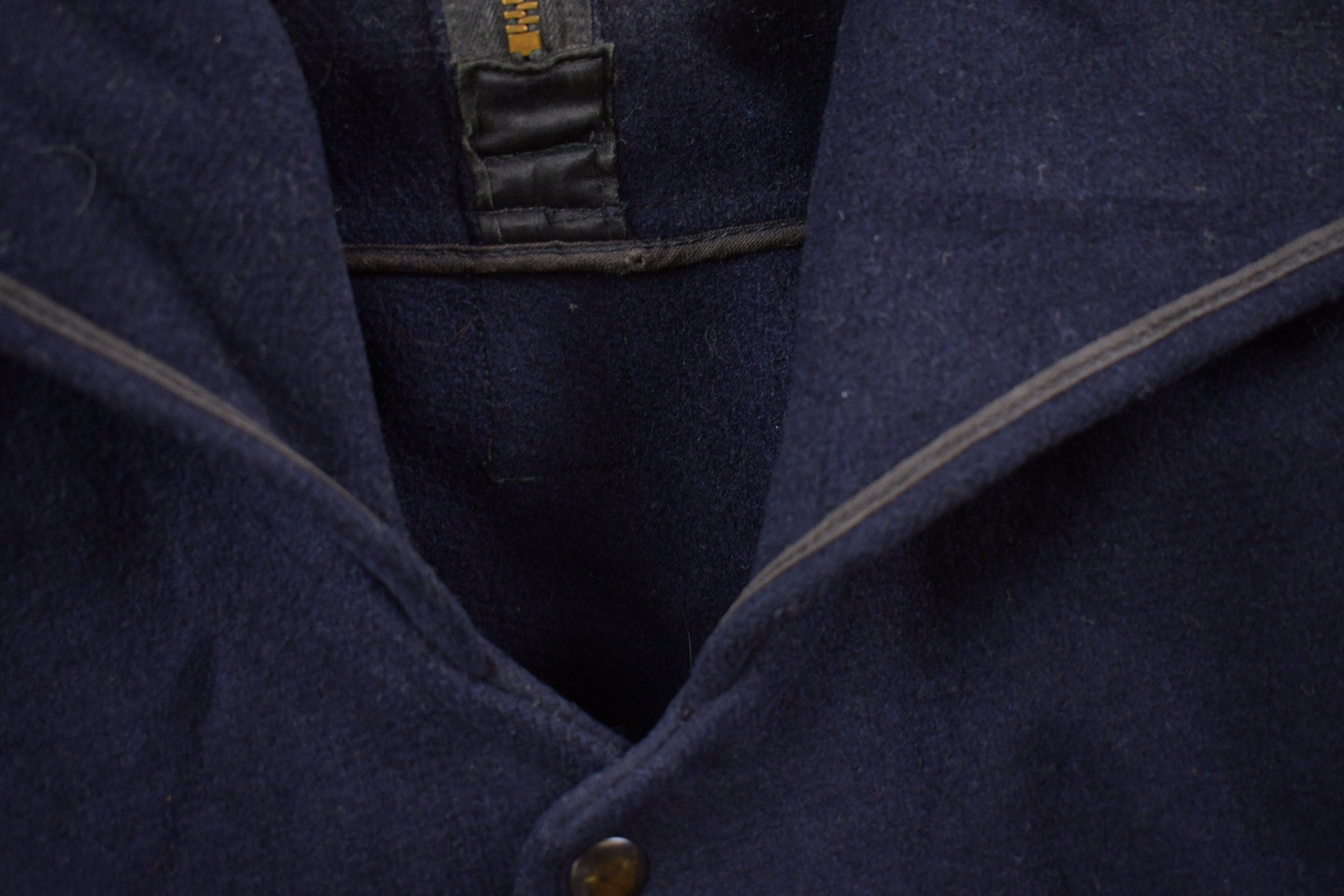 Vintage 1950s 100% Wool Full Length Jacket