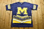 Vintage 1990s University of Michigan State Wolverines Collegiate T-Shirt