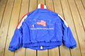 Vintage 1990s United States Karate Team Jacket  Embroidered  Made In USA  King Louie
