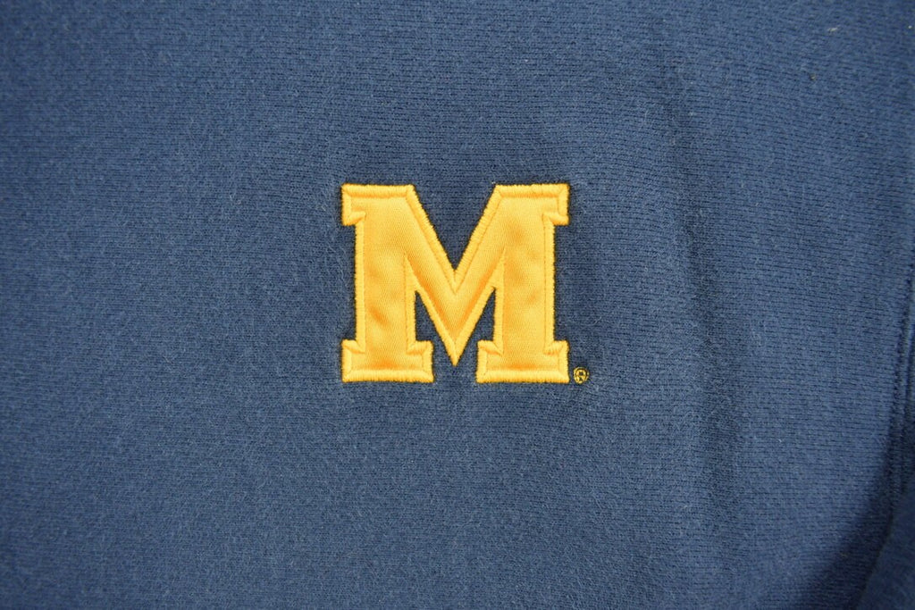 Vintage 1990s University of Michigan Embroidered Champion Crewneck Sweatshirt