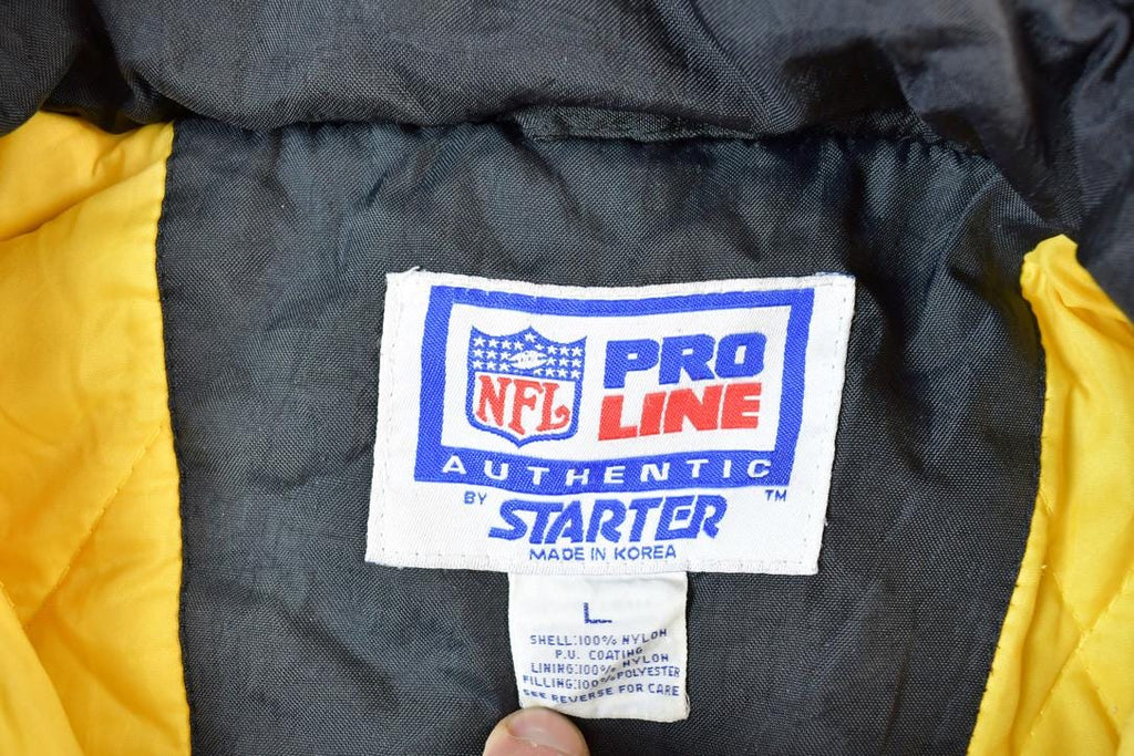 Vintage 1990s Starter Pittsburgh Steelers NFL Football Jacket