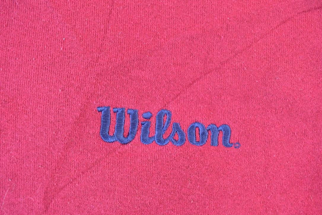 Vintage 1990s Wilson Embroidered Crewneck Sweatshirt