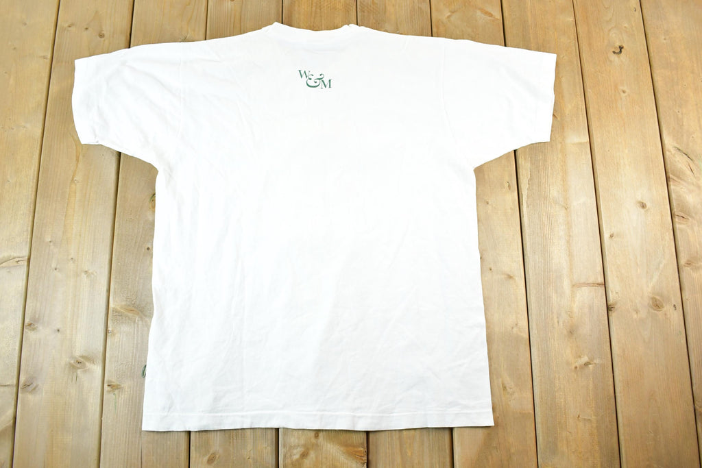 Vintage 1990s William Mary College Collegiate T-Shirt Mens L