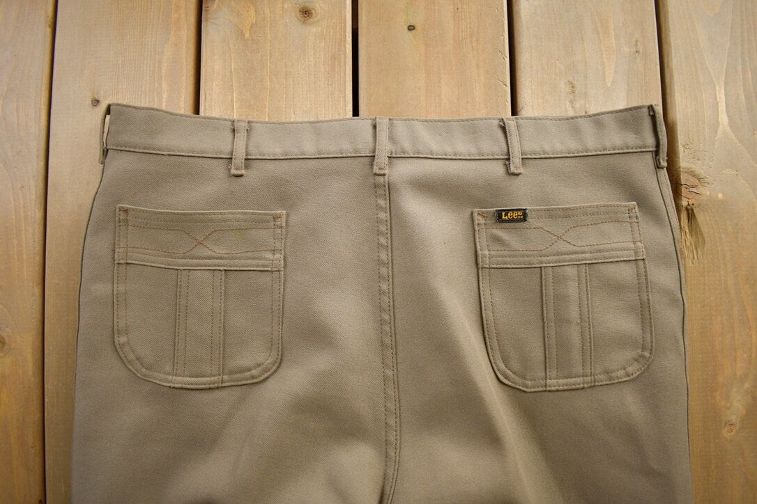 Vintage 1980s Lee Trousers Jeans Size 40x34
