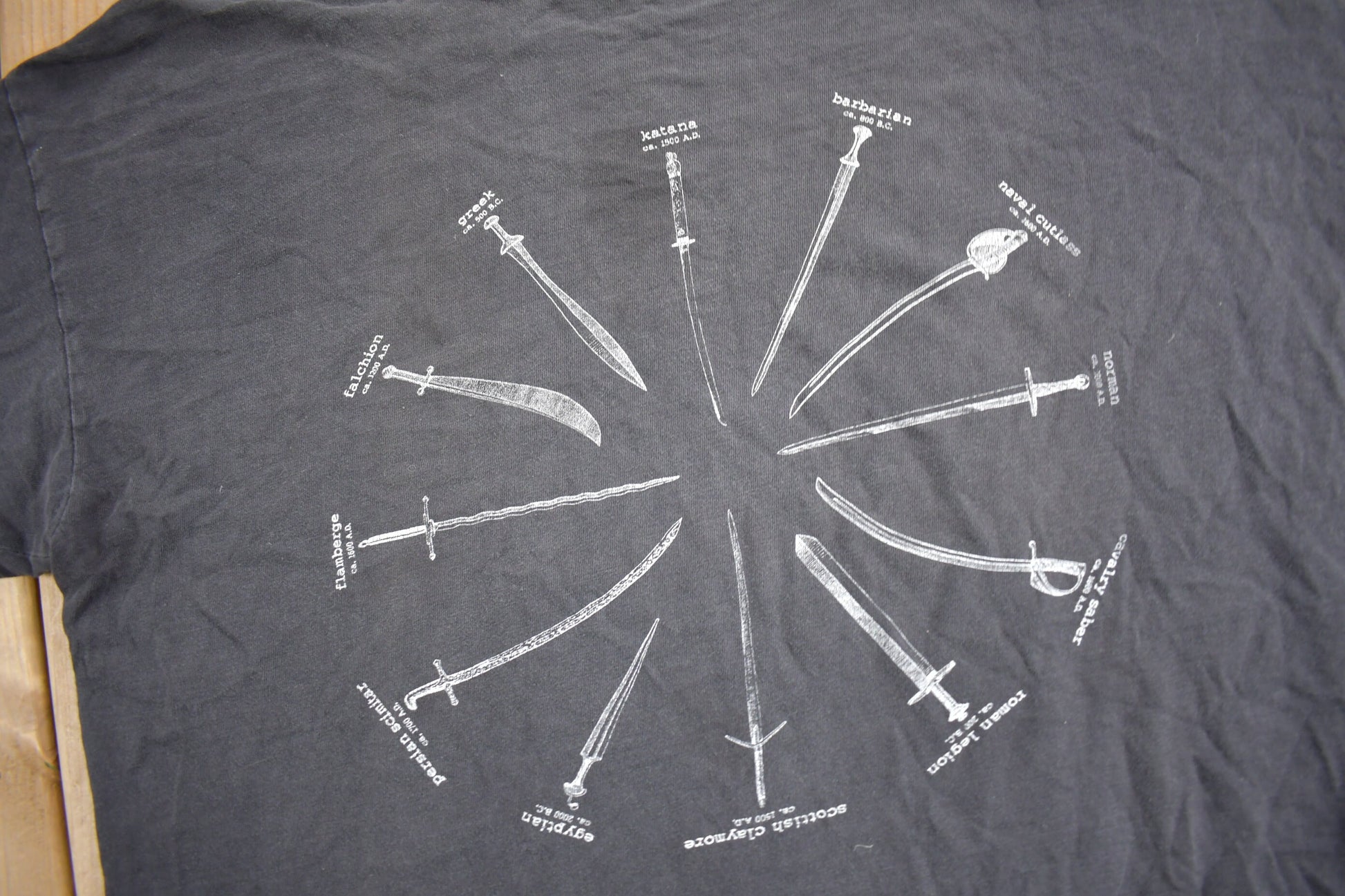 Vintage 1996 Highlander Movie Promo Graphic T-shirt