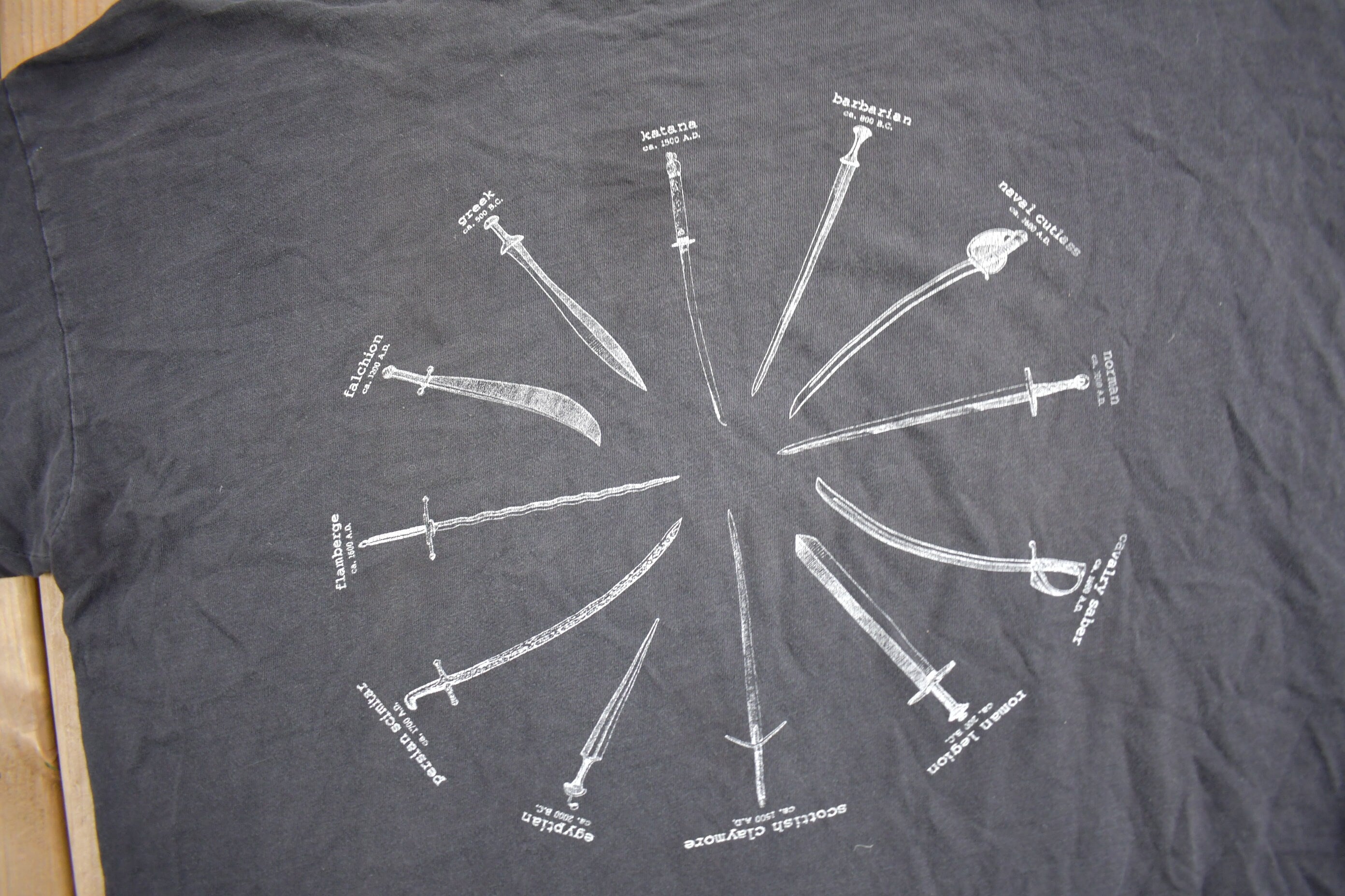 Vintage 1996 Highlander Movie Promo Graphic T-shirt