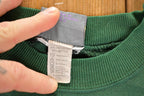 Vintage 1990s Italian Big L Patch Crewneck Sweatshirt Men's L