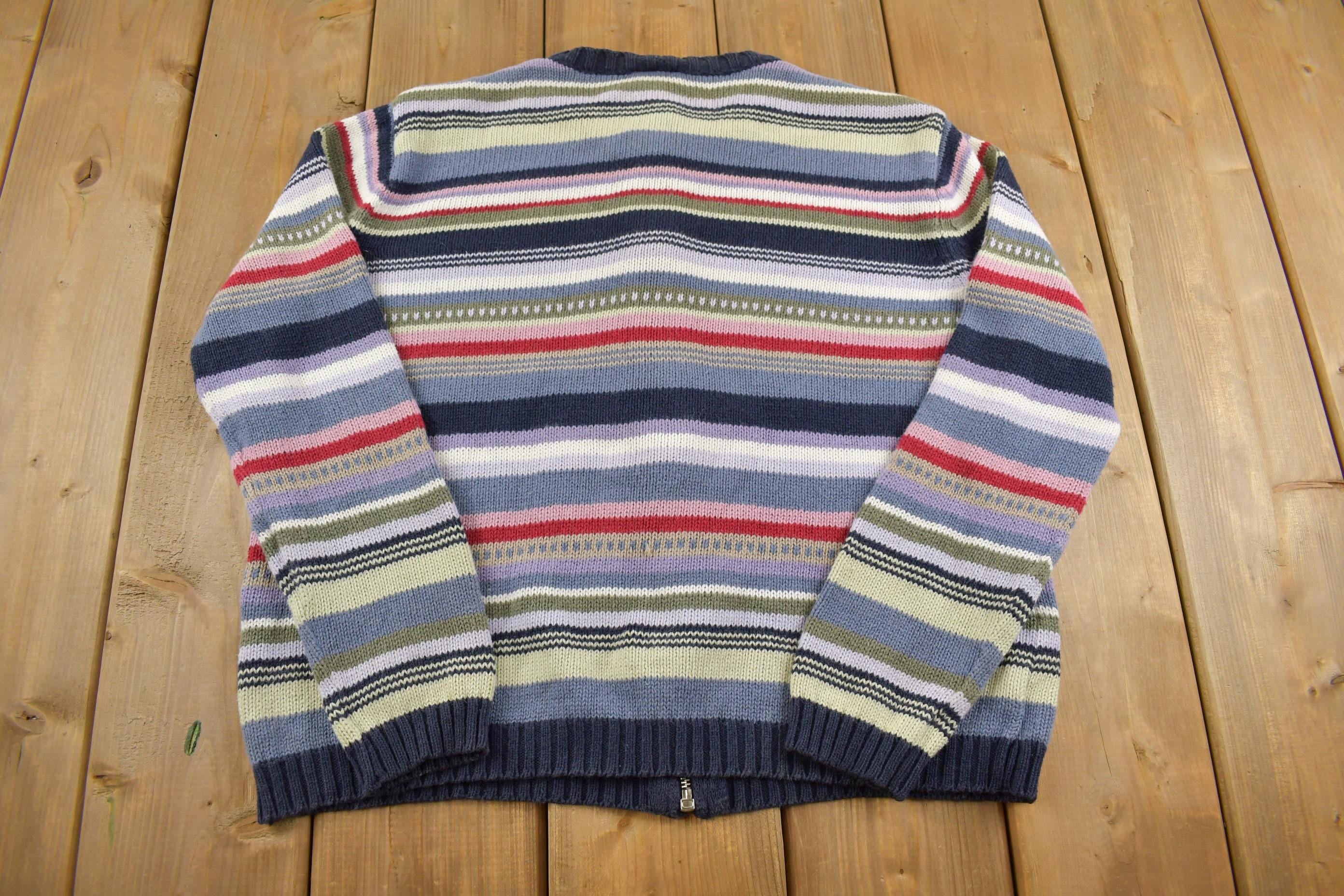Vintage 1990s Knit Cardigan Sweater