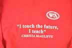 Vintage 1990s Teach The Future Crewneck Sweatshirt
