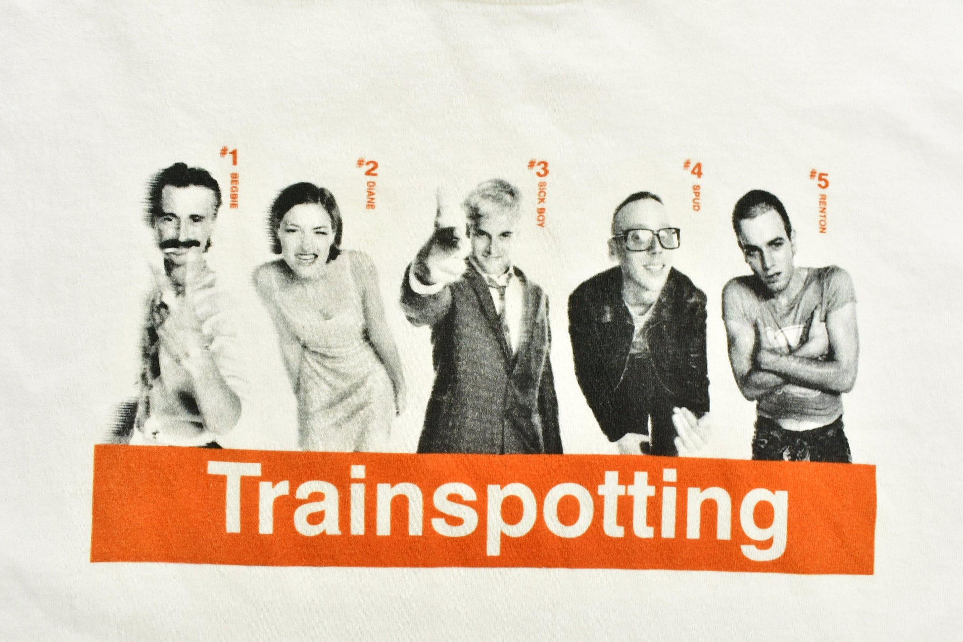 Vintage 1996 Trainspotting Movie Promo T-shirt
