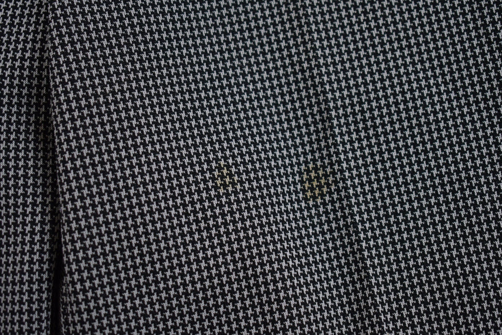 Vintage 1970s Rrrrus Made in USA Houndstooth Trousers Size 29 x 28
