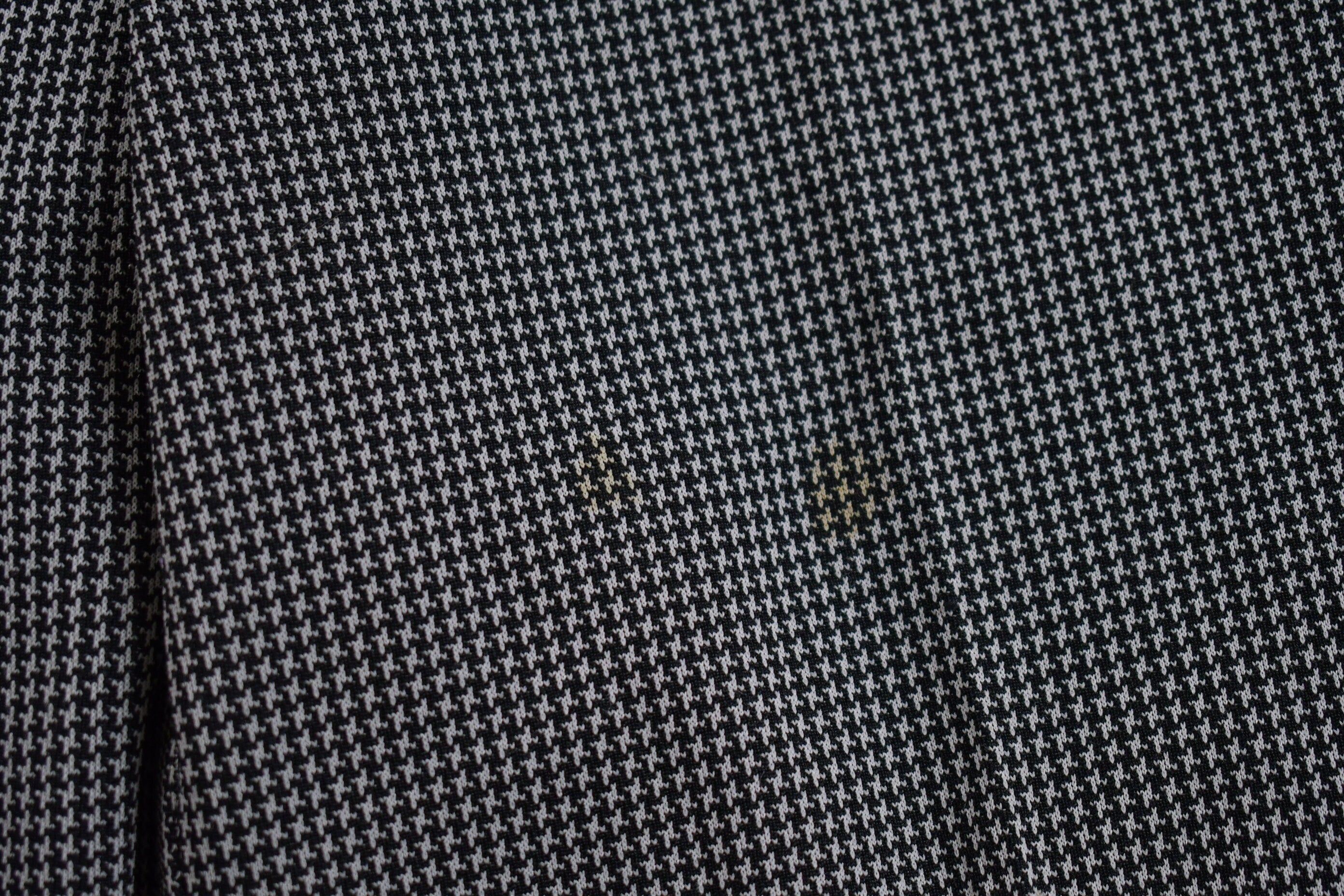 Vintage 1970s Rrrrus Made in USA Houndstooth Trousers Size 29 x 28