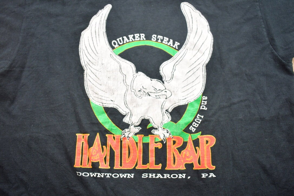 Vintage 1990s Handle Bar Downtown Sharon Pennsylvania Graphic T-Shirt