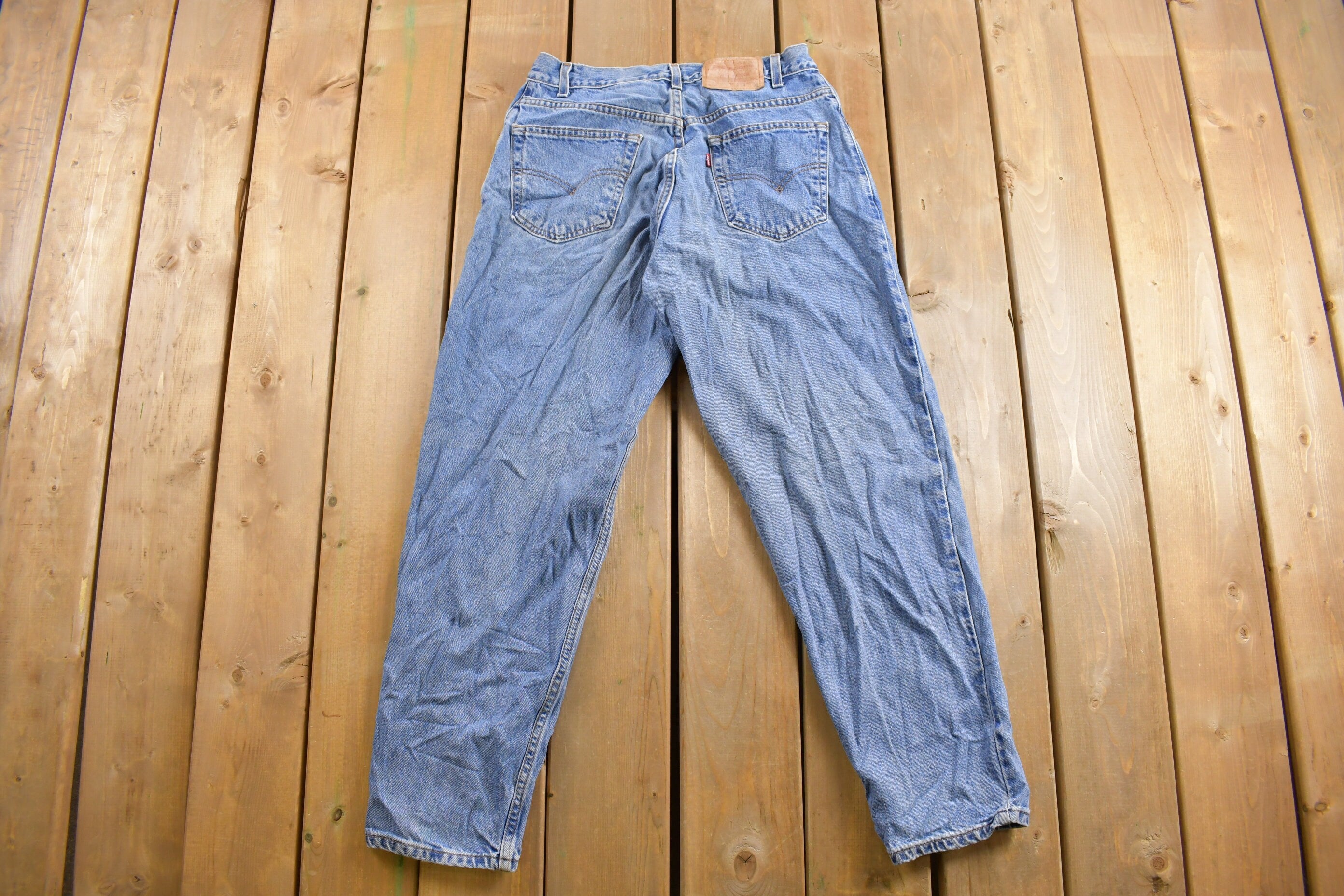 Vintage 1990s Levi's 560 Red Tab Denim Jeans Size 33 x 29