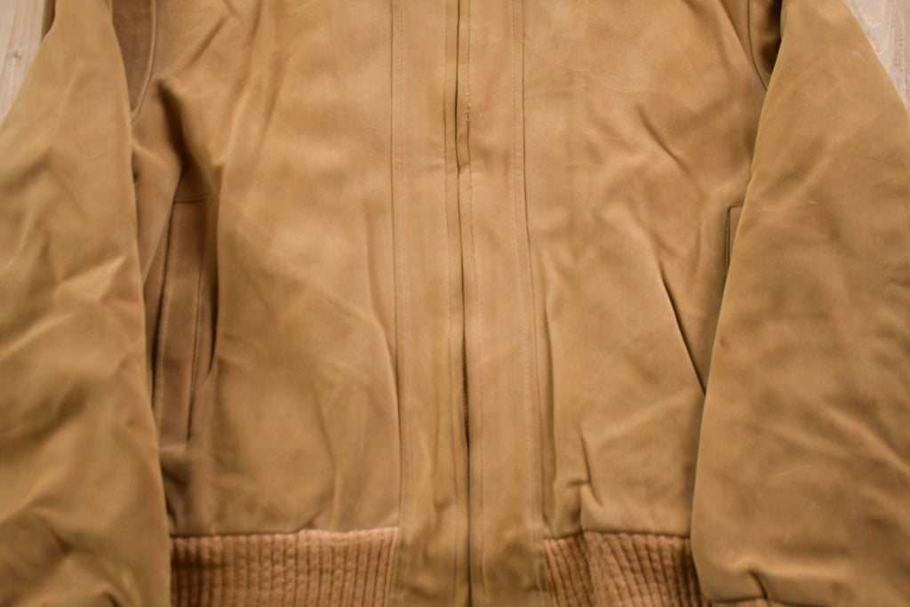 Vintage 1950s Oakbrook Sportswear Full Zip Cotton Jacket