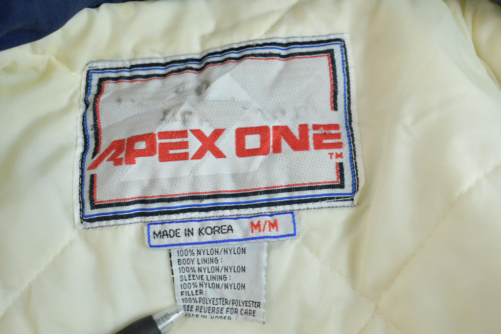 Vintage 1990s Apex One University of Notre Dame Fighting Irish Collegiate Puffer Jacket