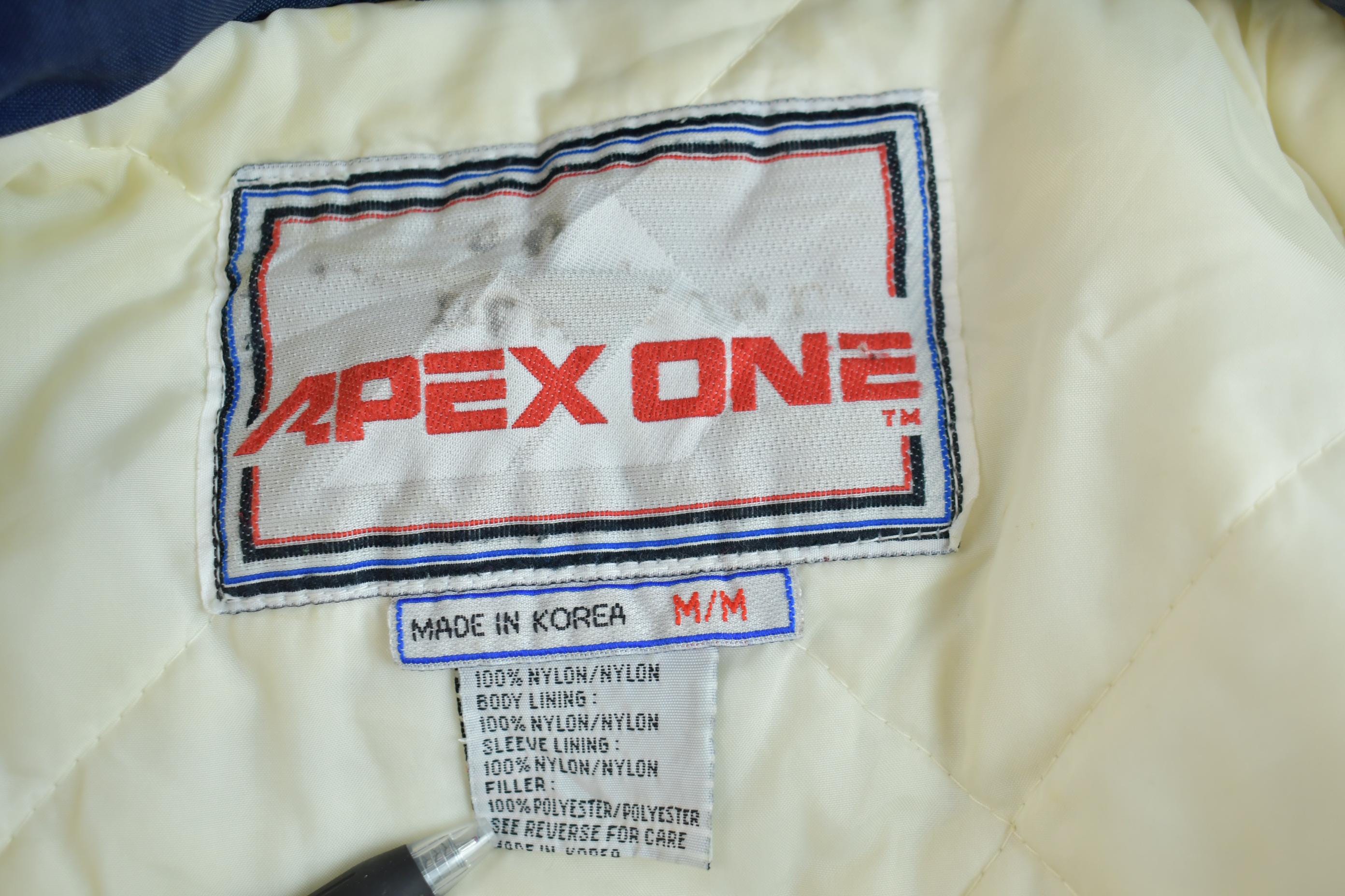 Vintage 1990s Apex One University of Notre Dame Fighting Irish Collegiate Puffer Jacket