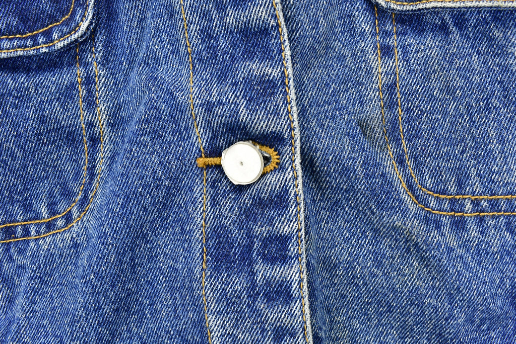 Vintage 1990s Bill Blass Jeans Denim Jean Jacket / Vintage Denim / Streetwear / Vintage Fall Outerwear / Fall Jacket / Medium Wash