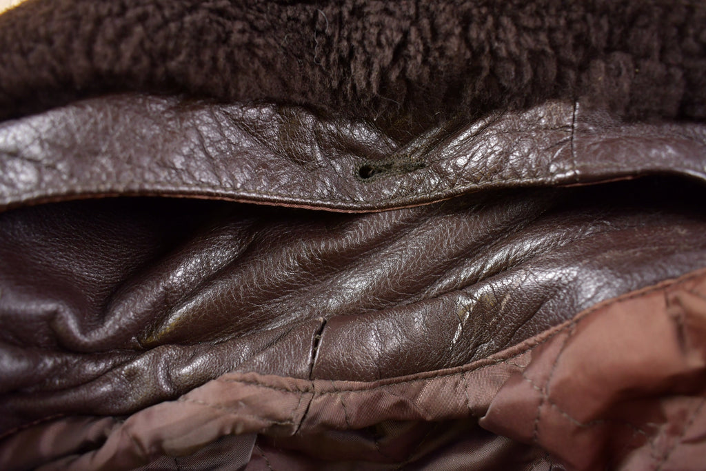 Vintage 1990s Lakeland Brown Leather Jacket