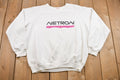 Vintage 1990s Netron Spell Out Logo Graphic Crewneck Sweater