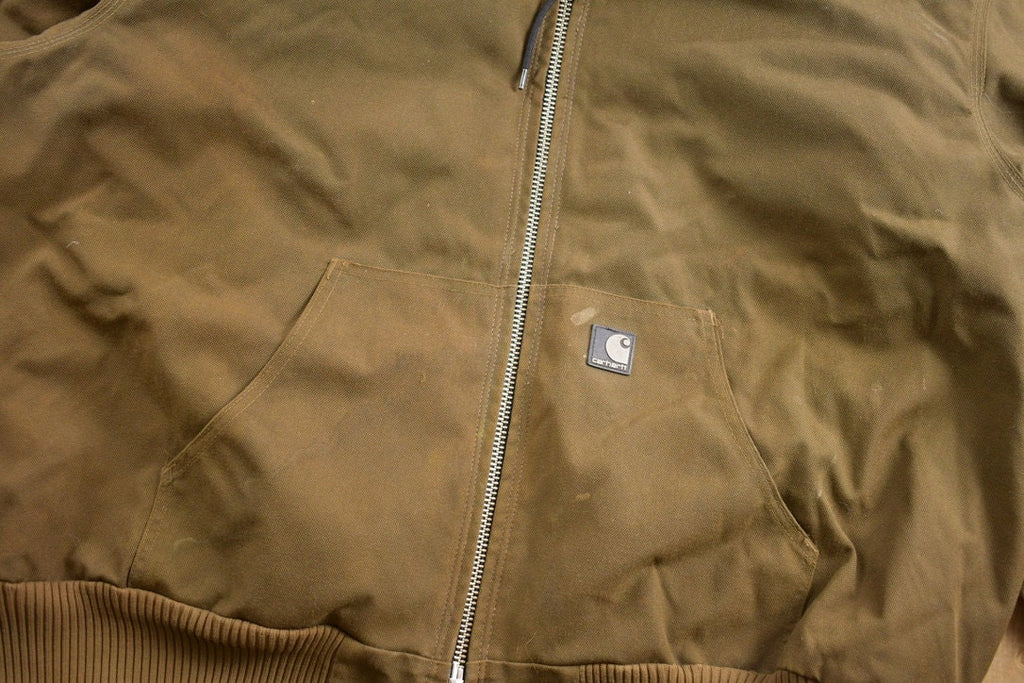 Vintage 1990s Carhartt Hooded Work Jacket