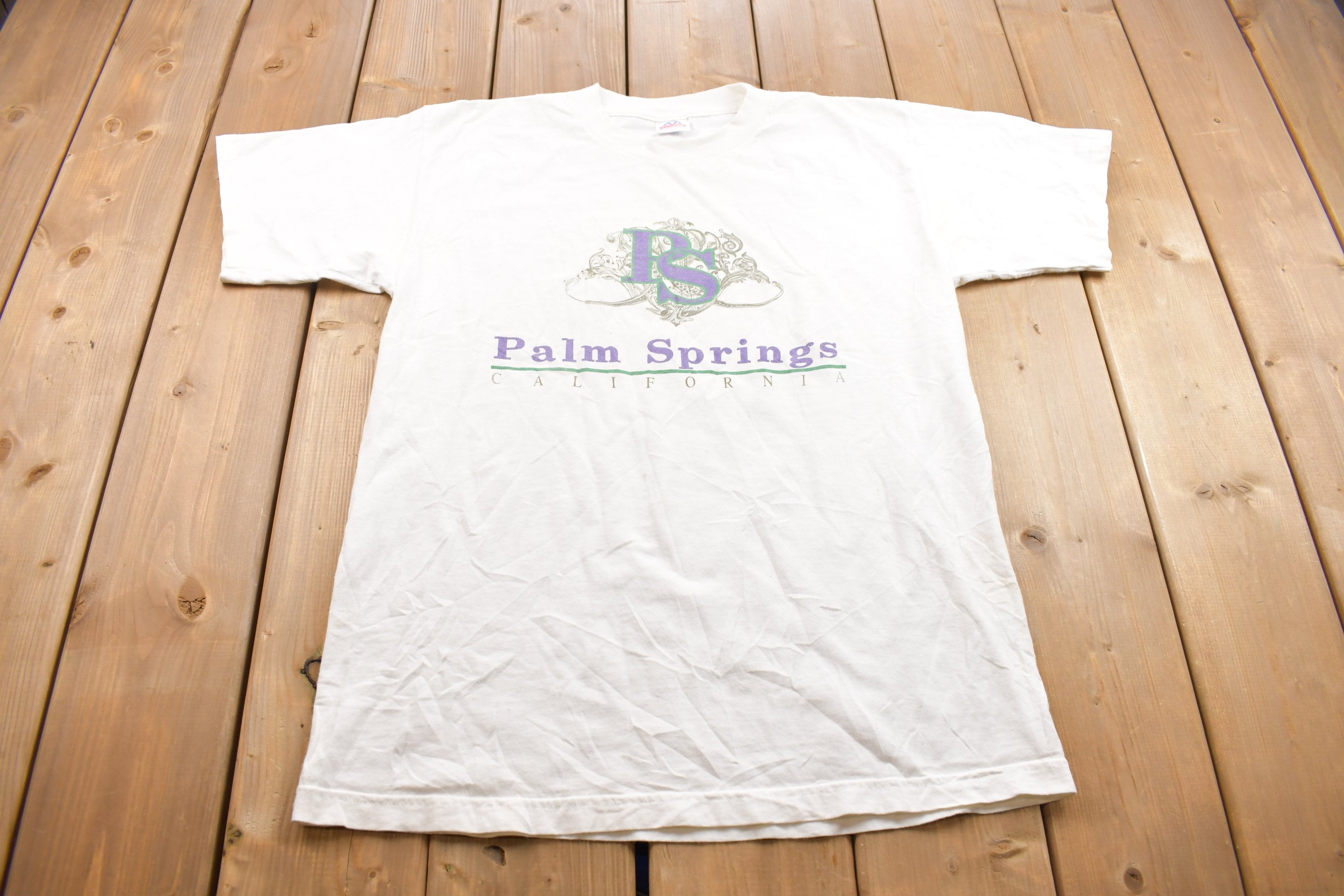 Vintage 1990s Palm Springs California Souvenir T Shirt