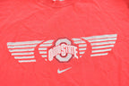 Vintage Y2K Ohio State Nike Team Center Check Long Sleeve Collegiate Shirt Men's L / NCAA College Sellout / 00s OSU / 2000s Buckeyes