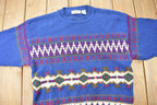 Vintage 1990s St. Johns Bay Knit Crewneck Sweater