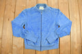Vintage 1980's Ultrasport Blue Zip Up Velour Jacket