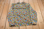 Vintage 1990s Attitudes Fashion Button Up Shirt