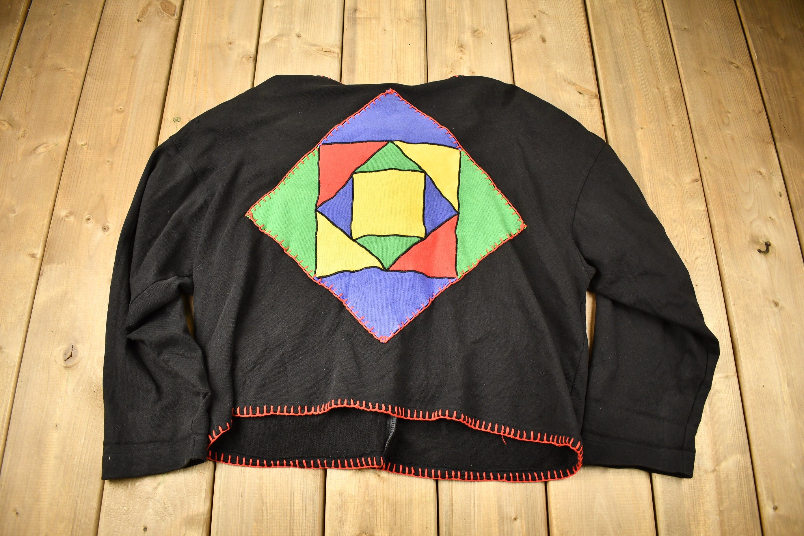 Vintage 1990s Carole Little Sport Cardigan Sweater