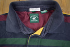 Vintage 1990s Beverly Hills Polo Club Long Sleeve Polo Sweatshirt