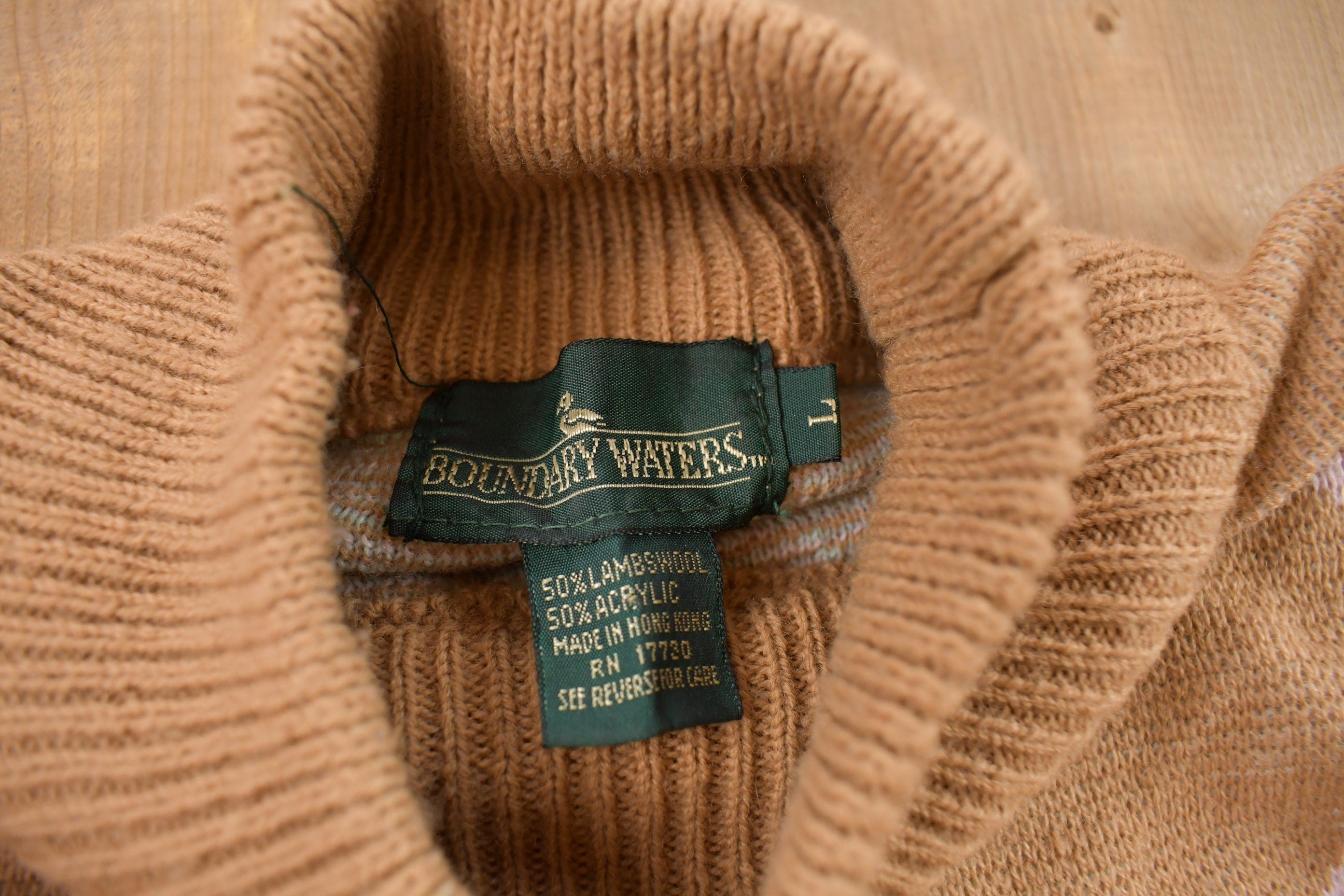 Boundary Waters Wool Turtleneck