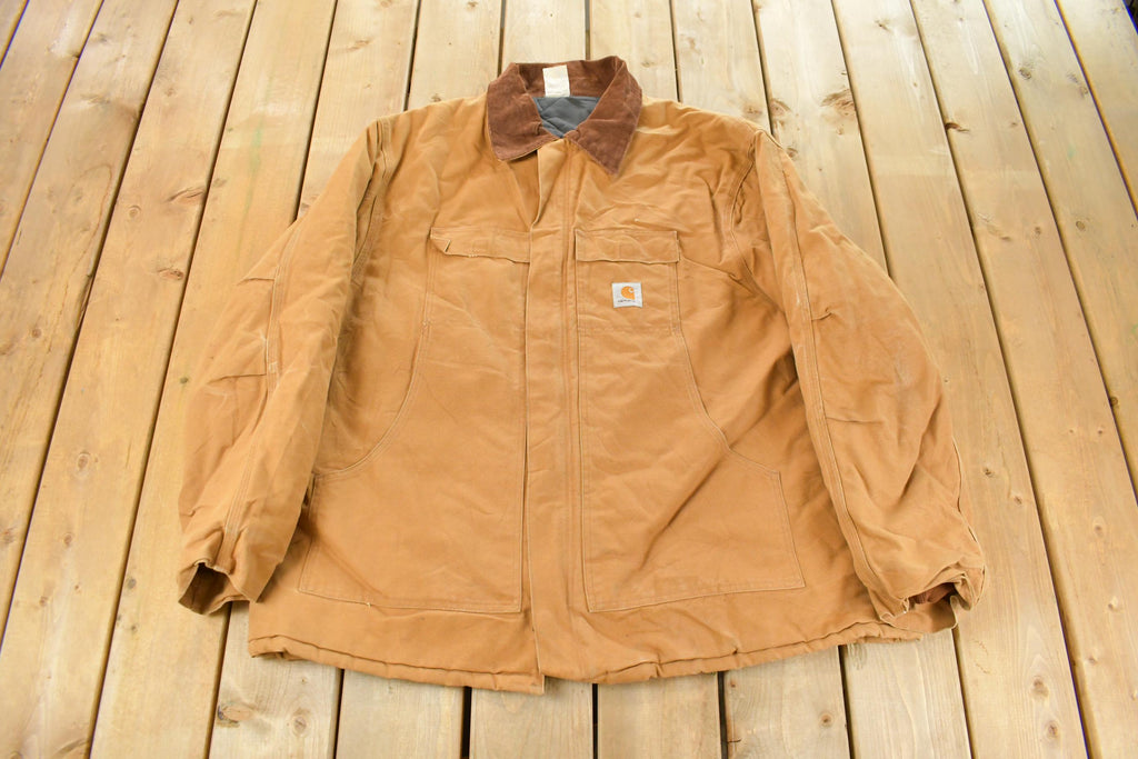 Vintage 1990s Carhartt Traditional Jacket Men's 3XL