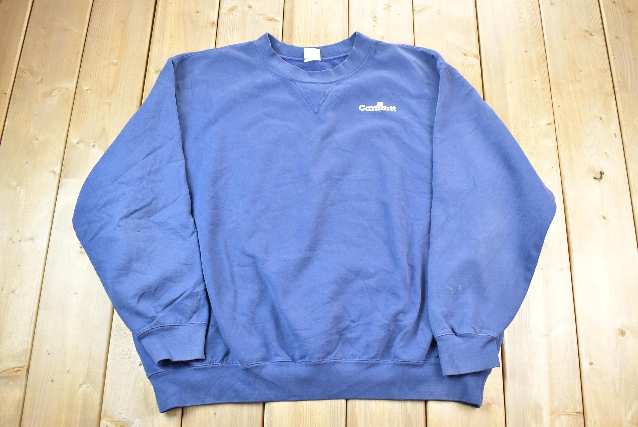 Vintage 80s Distressed Carhartt Crewneck
