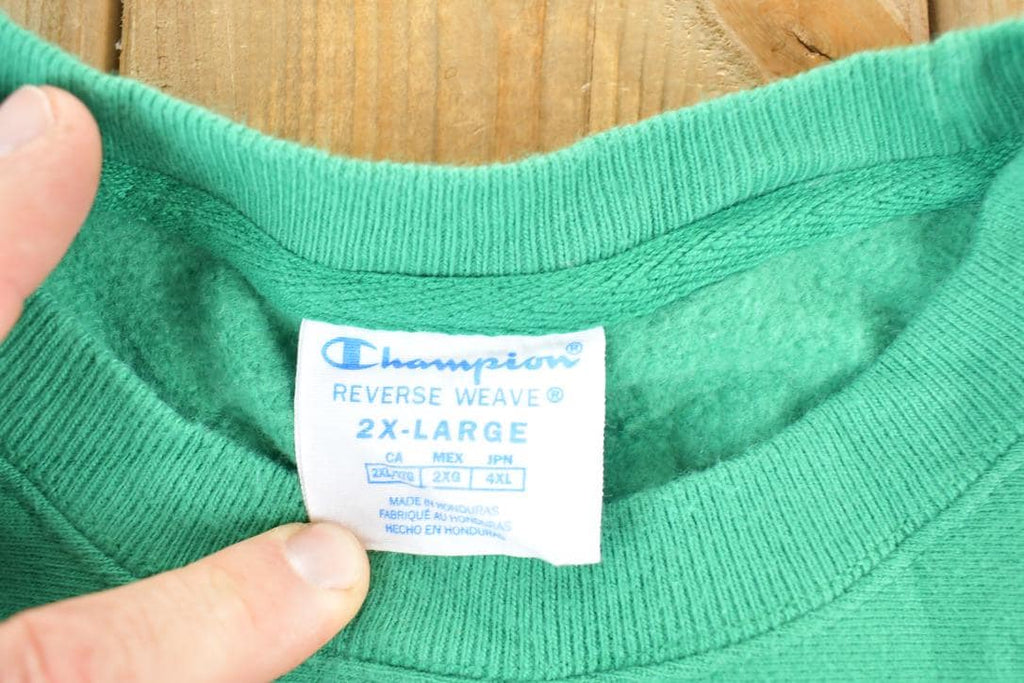 Vintage 1990s Champion Reverse Weave Cross Grain Heavyweight Crewneck Sweatshirt