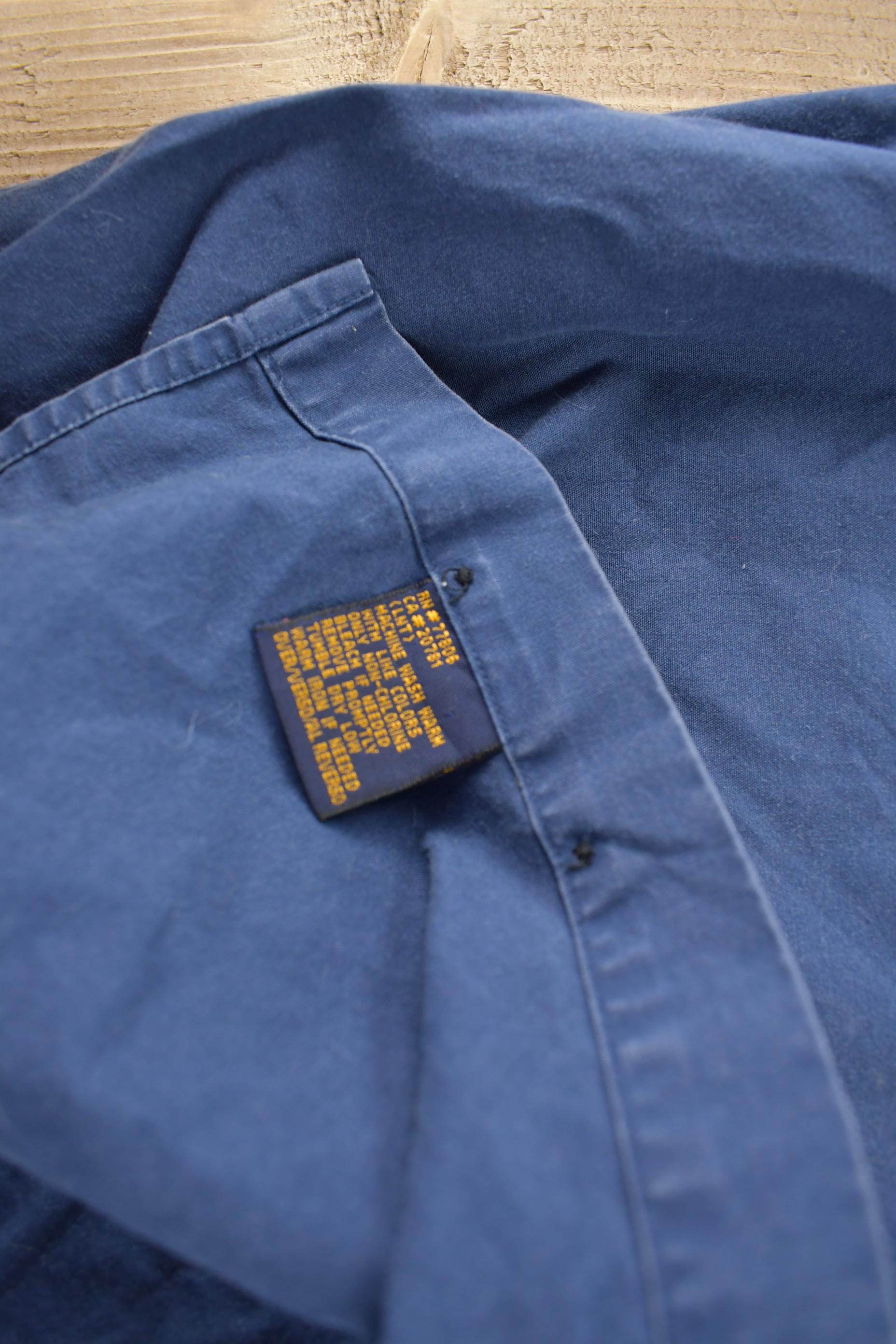 Vintage 1990s Tommy Hilfiger Military Style Button Up Shirt