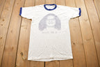 Vintage 1980s Pesti No 2 Graphic Ringer T-Shirt